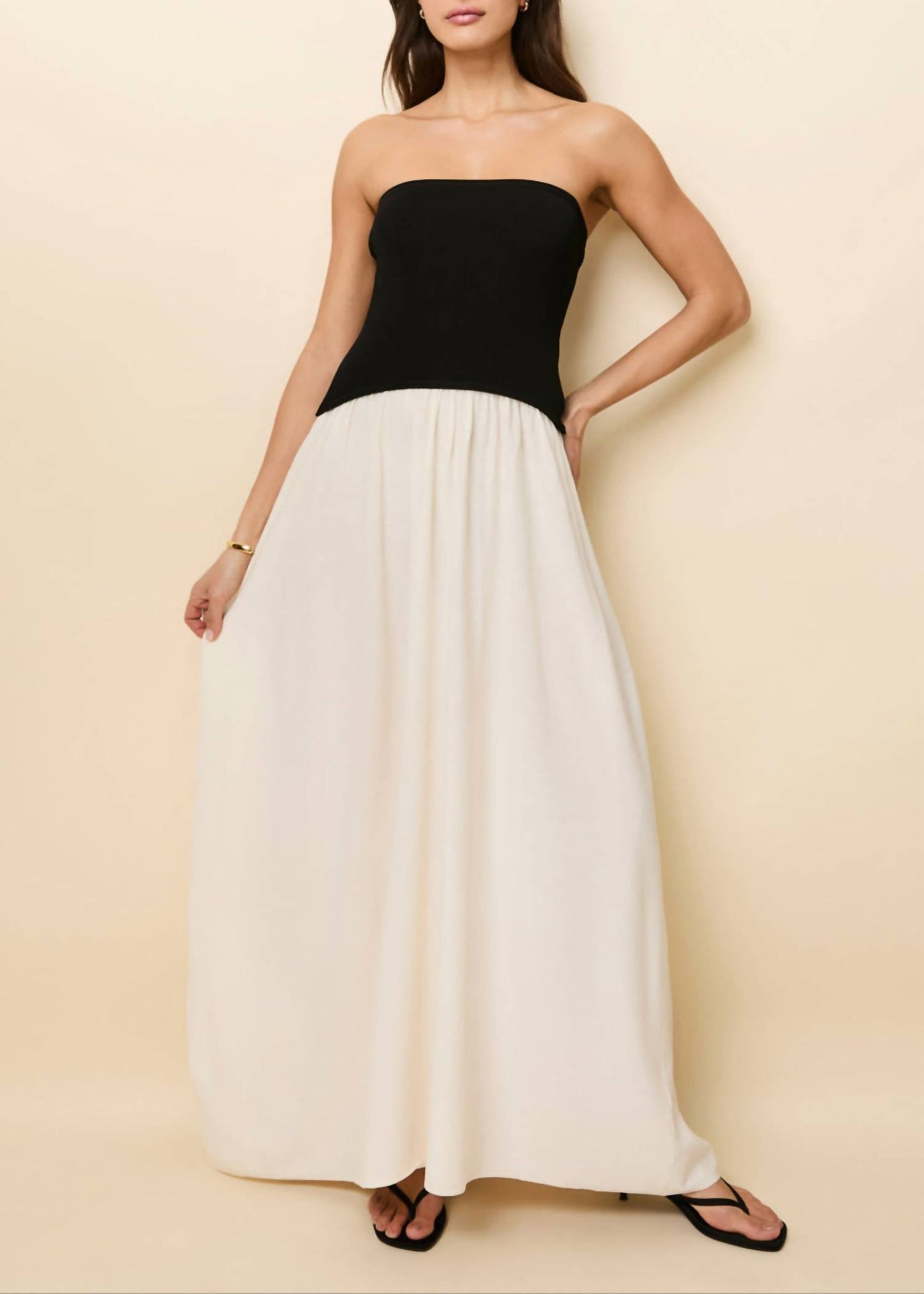 Solid & Striped - The Strapless Soglio Maxi Dress