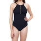 Profile By Gottex - High Neck One Piece Swimsuit