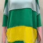 Aemi + Co - Rugby Striped Sweatshirt