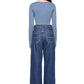 Susana Monaco - Scoop Front Thumb Hole Long Sleeve Top