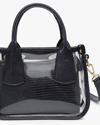Jen & Co. - Women's Stacey Clear Satchel with Inner Bag