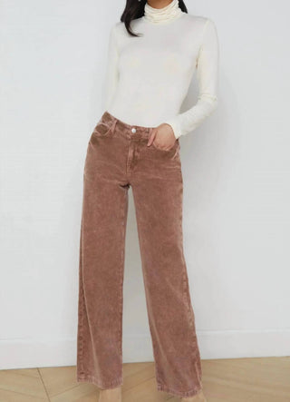 L'Agence - Scottie Corduroy Wide-leg Jean