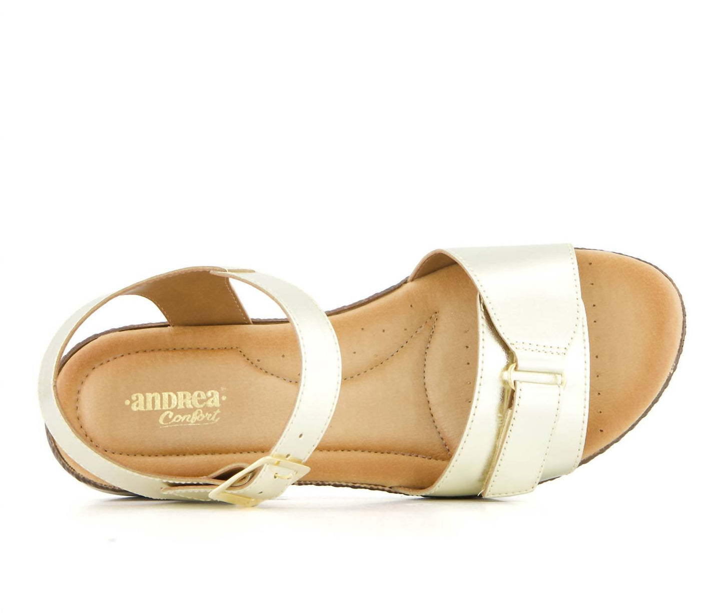 Andrea - Women's Comfort Sandals With Hook And Loop Closure