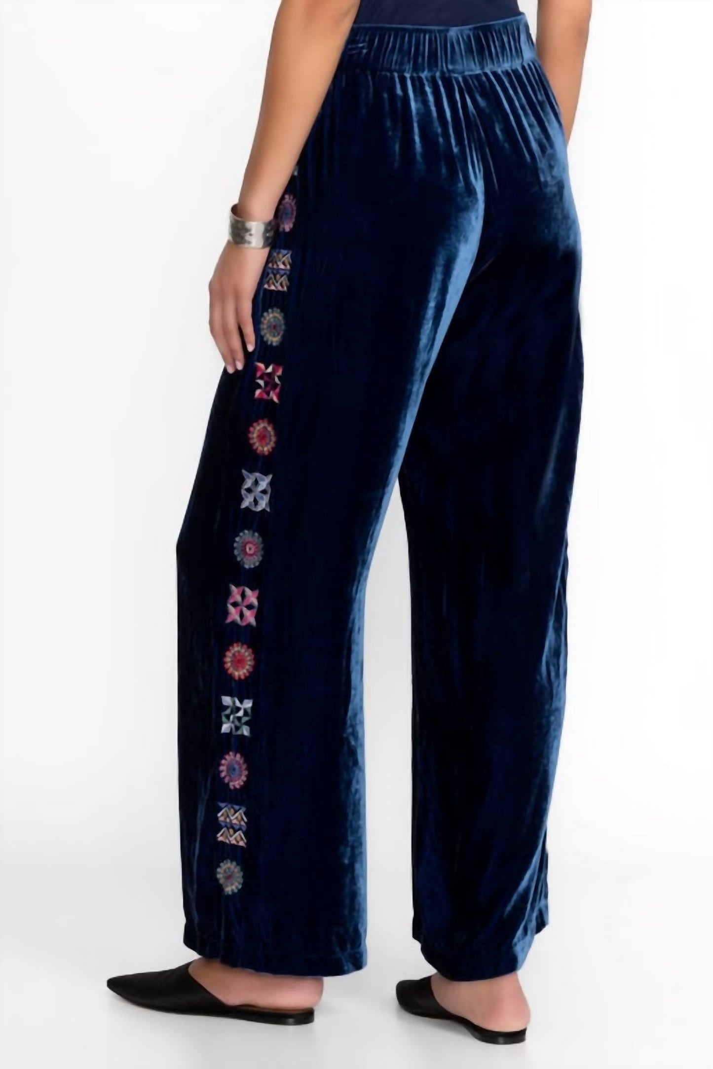 Johnny Was - VELVET WIDE LEG PANT NIKKOLA