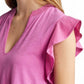 Nation Ltd - CONSTANCE V NECK TOP