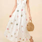 Blue B - Veronica Seashell Embroidered Maxi Dress