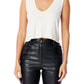 Lblc The Label - Charlotte Ribbed V-neck Top