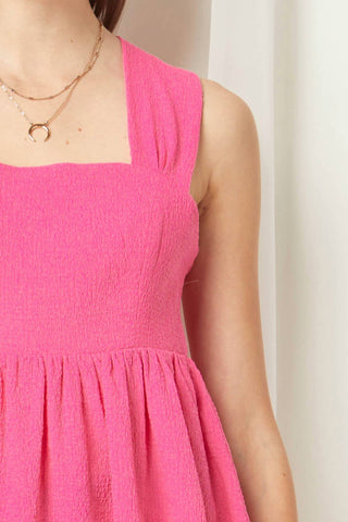 Entro - Square Neck Babydoll Top