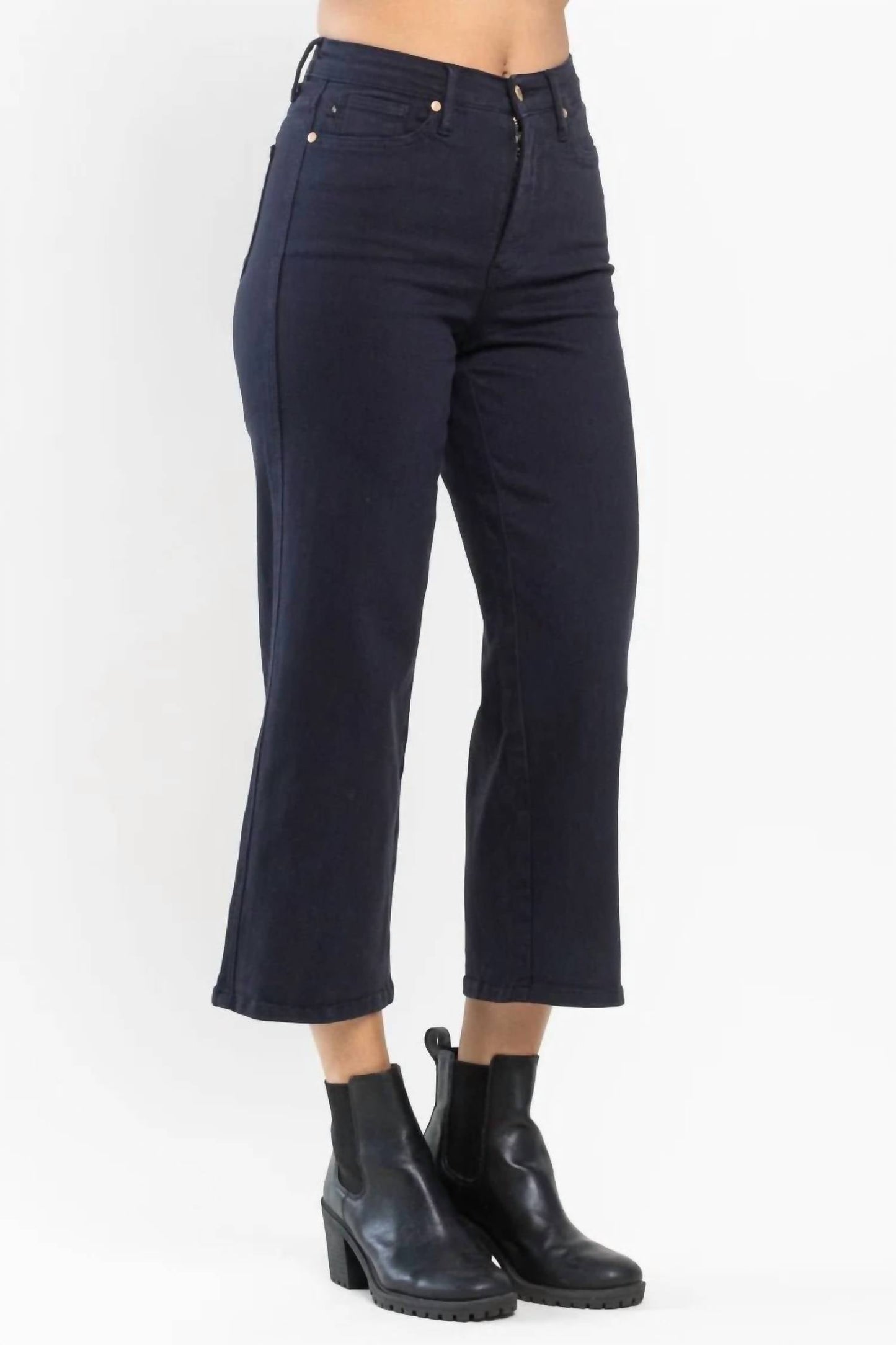 Judy Blue - Tummy Control Crop Pants
