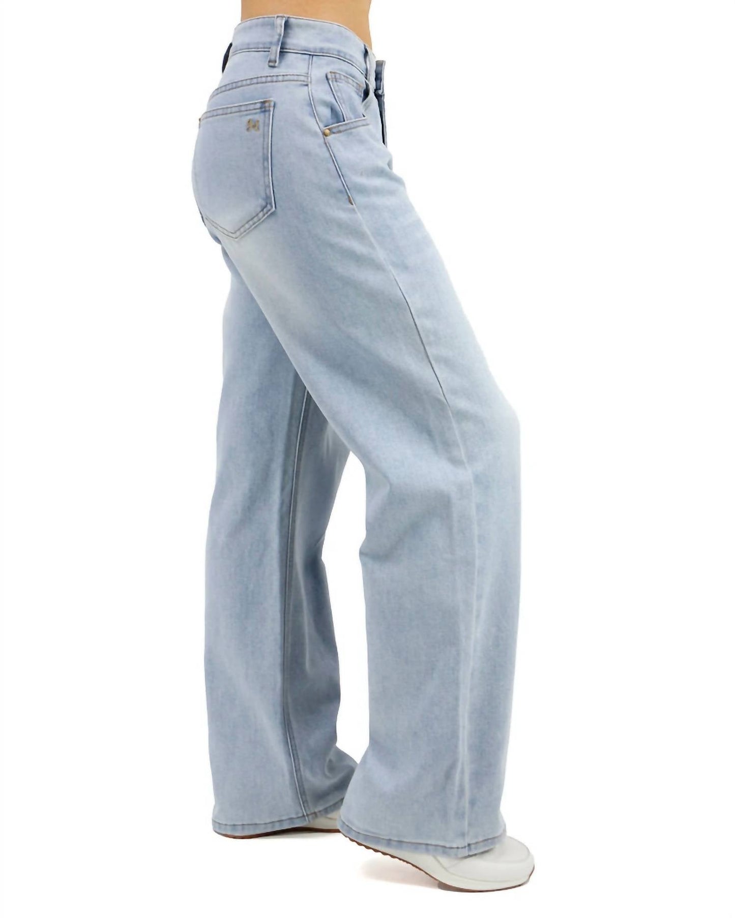 Grace And Lace - Slouchy Soft Wide Leg Jeans