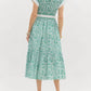 Entro - Delicate Blooms Floral Midi Dress