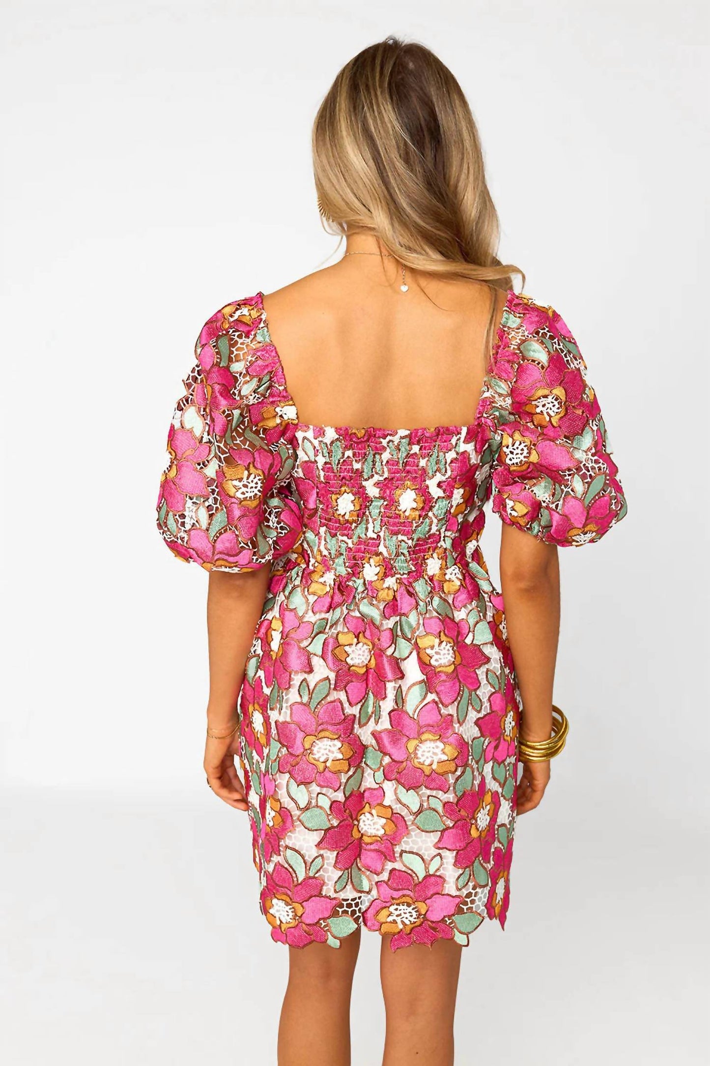 Buddylove - REYNA PUFF SLEEVE MINI DRESS