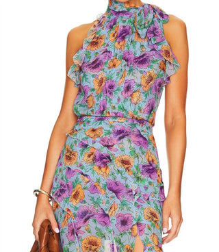 Veronica Beard - Dali Floral Silk Top