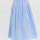 Entro - Coastal Summer Striped Skirt