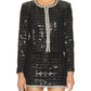 Alice + Olivia - Sequin Tweed Jacket