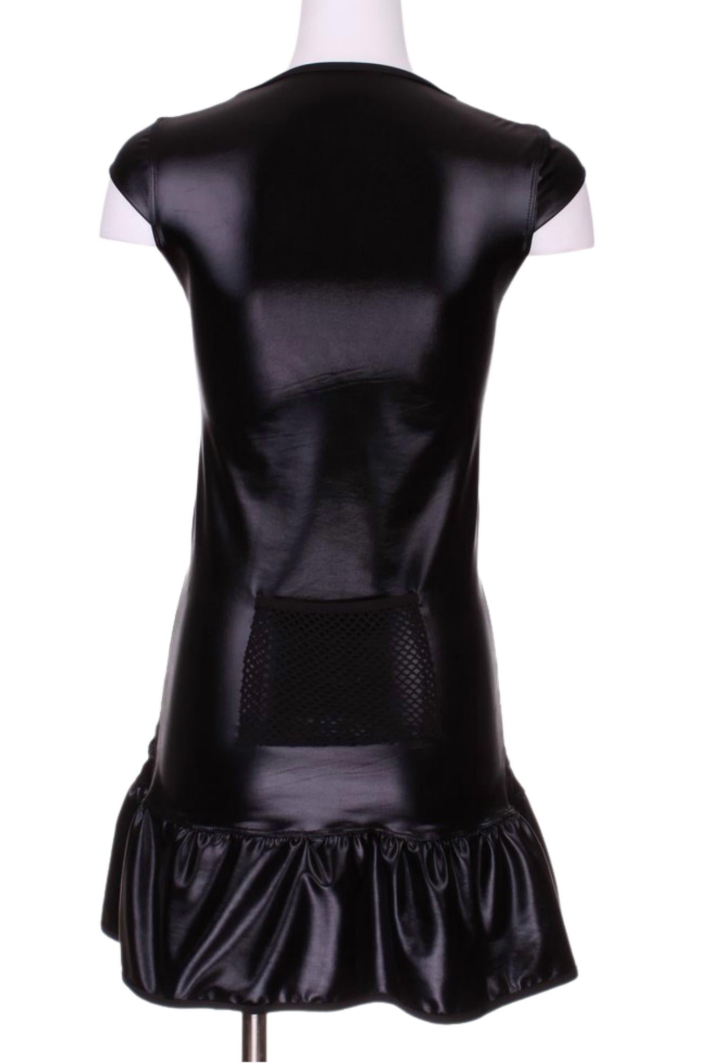 Love Love Tennis - Women's Pleather Monroe Tennis Dress