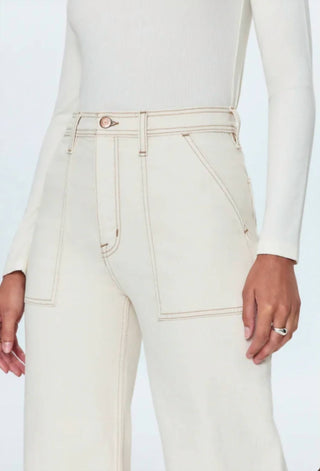 Pistola - Penny Utility High Rise Wide Leg Denim Pants