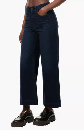 Paige - Anessa Wide Leg Cropped Jeans