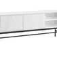 Contemporary 60-Inch TV Stand Console with Storage Cabinet
