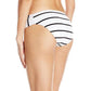 Seafolly - Castaway Stripe Ruched Side Bikini Bottom