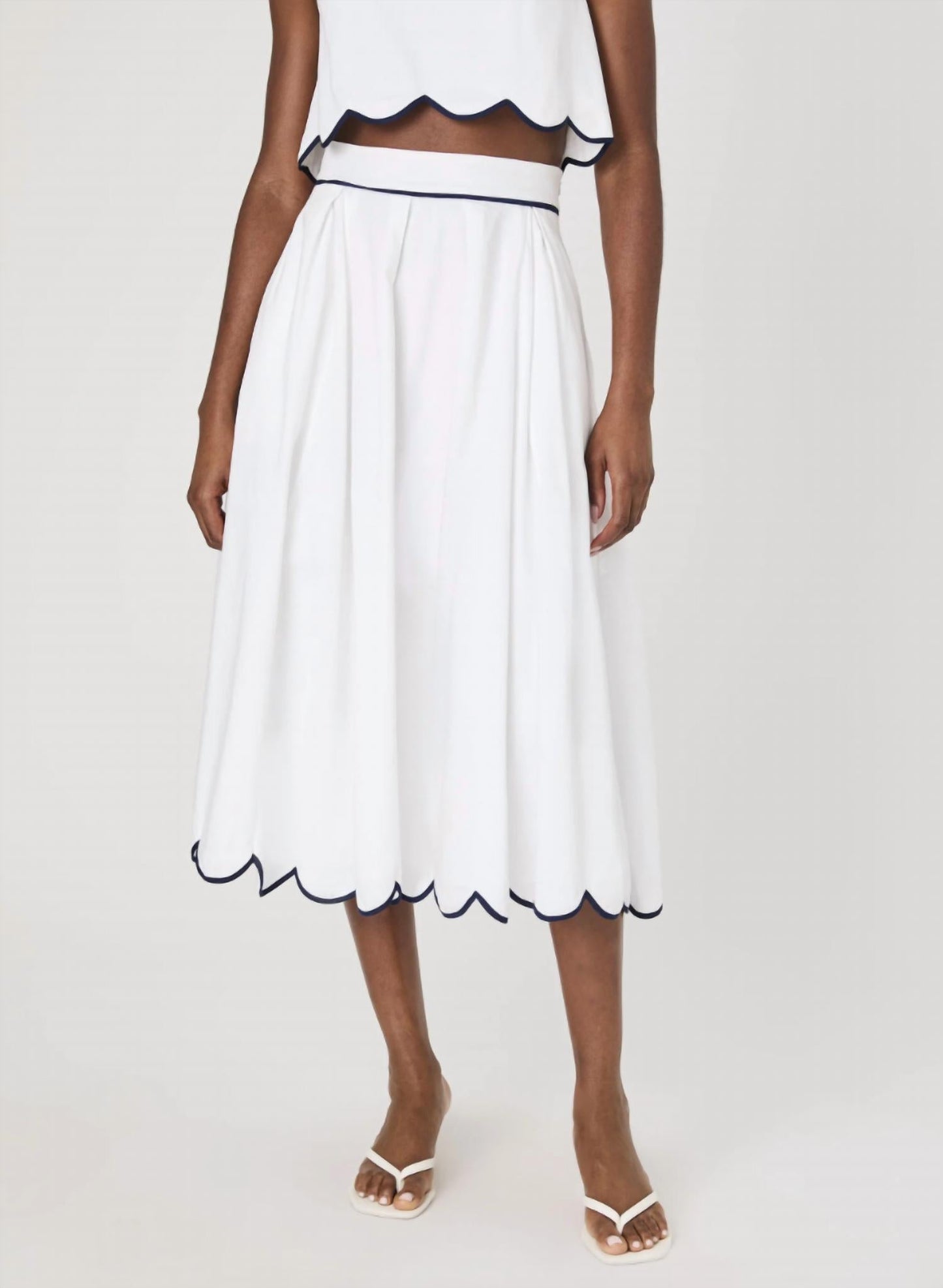 French Connection - Alexis Scallop Skirt