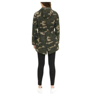 Levi'S - The Jess Cotton Fishtail Camo Print Hooded Parka Jacket