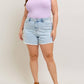 Judy Blue - High Waist Cut-off Denim Short