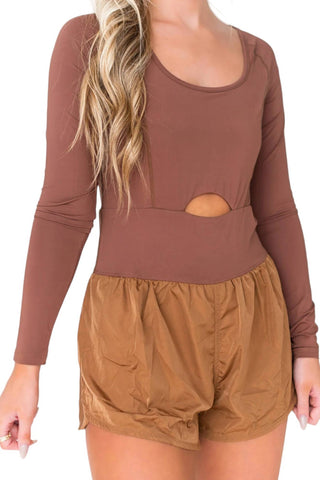 Tcec - Long Sleeve Active Romper