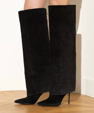 Balmain - Women's Arielle Calfskin Knee High Boots