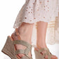 Xti - Women's Jute Wedge Sandals