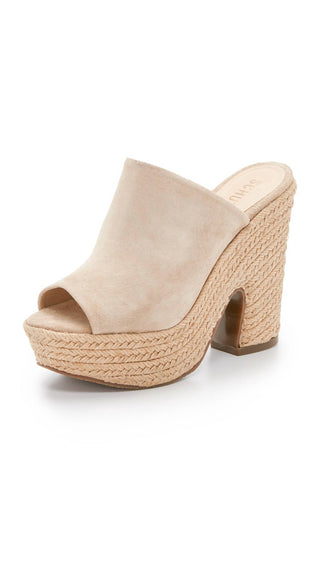 Schutz - Women's Eviana Platform Open Toe Espadrilles Sandals