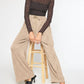 Entro - Textured Wide Leg Pant