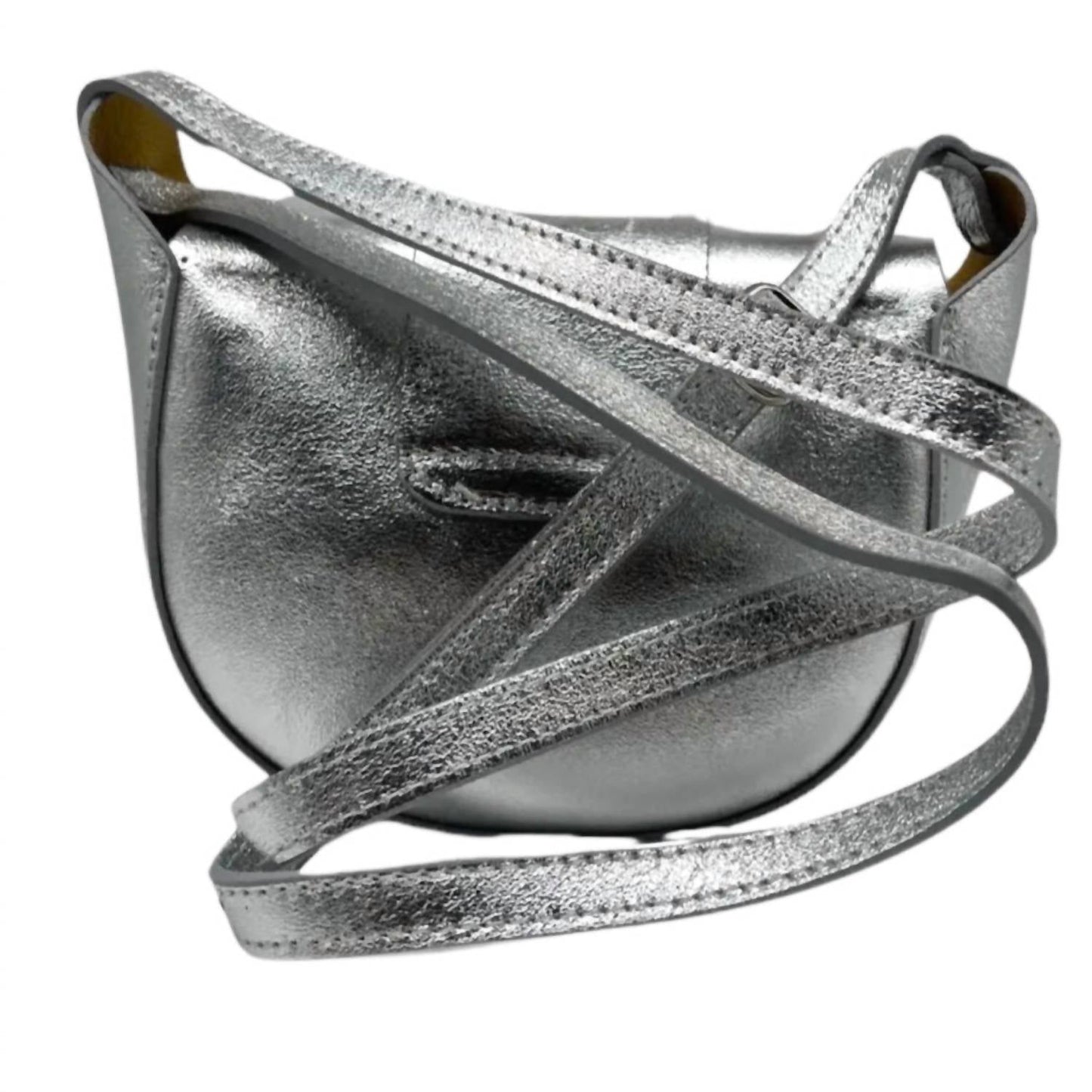 Made In Italy - Women's Margot Metallic Leather Bag