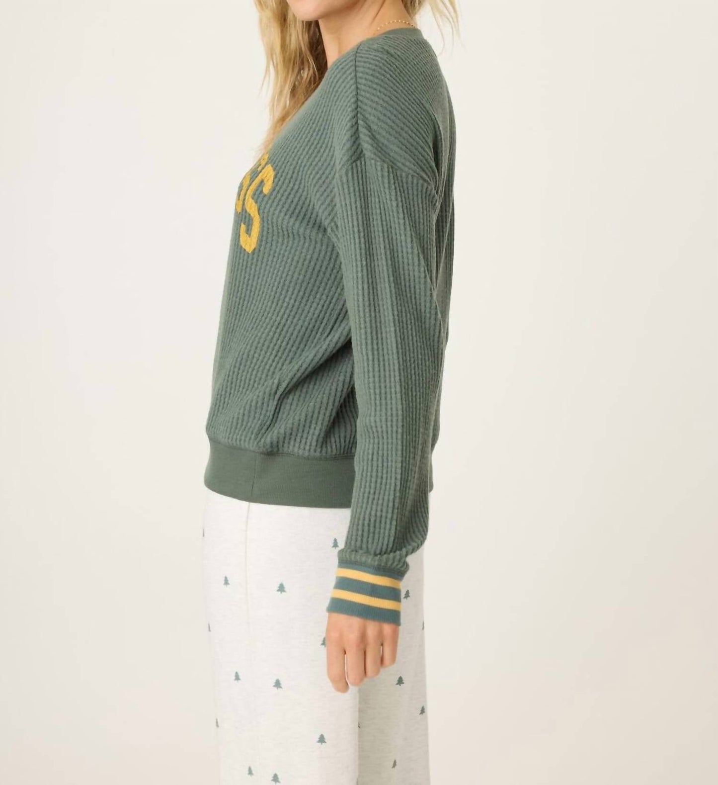 Pj Salvage - Long Sleeve Campfire Cozy Button Up Top