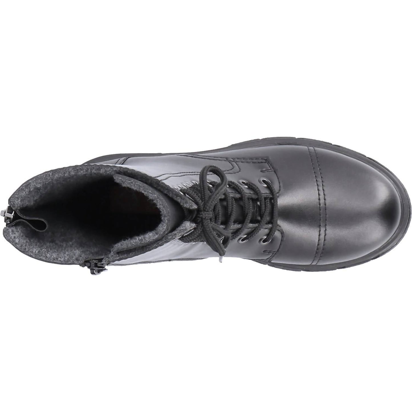Rieker - Women's Tora 07 Leather Combat Boots