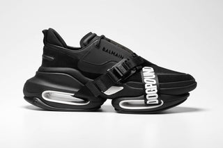 Balmain - Men's B-bold Low-top Sneakers With Straps