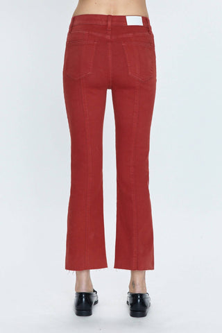 Pistola - Lennon Seamed High Rise Crop Boot Jeans