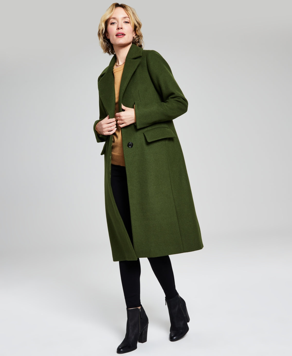 Michael Michael Kors Women's Single-Breasted Coat