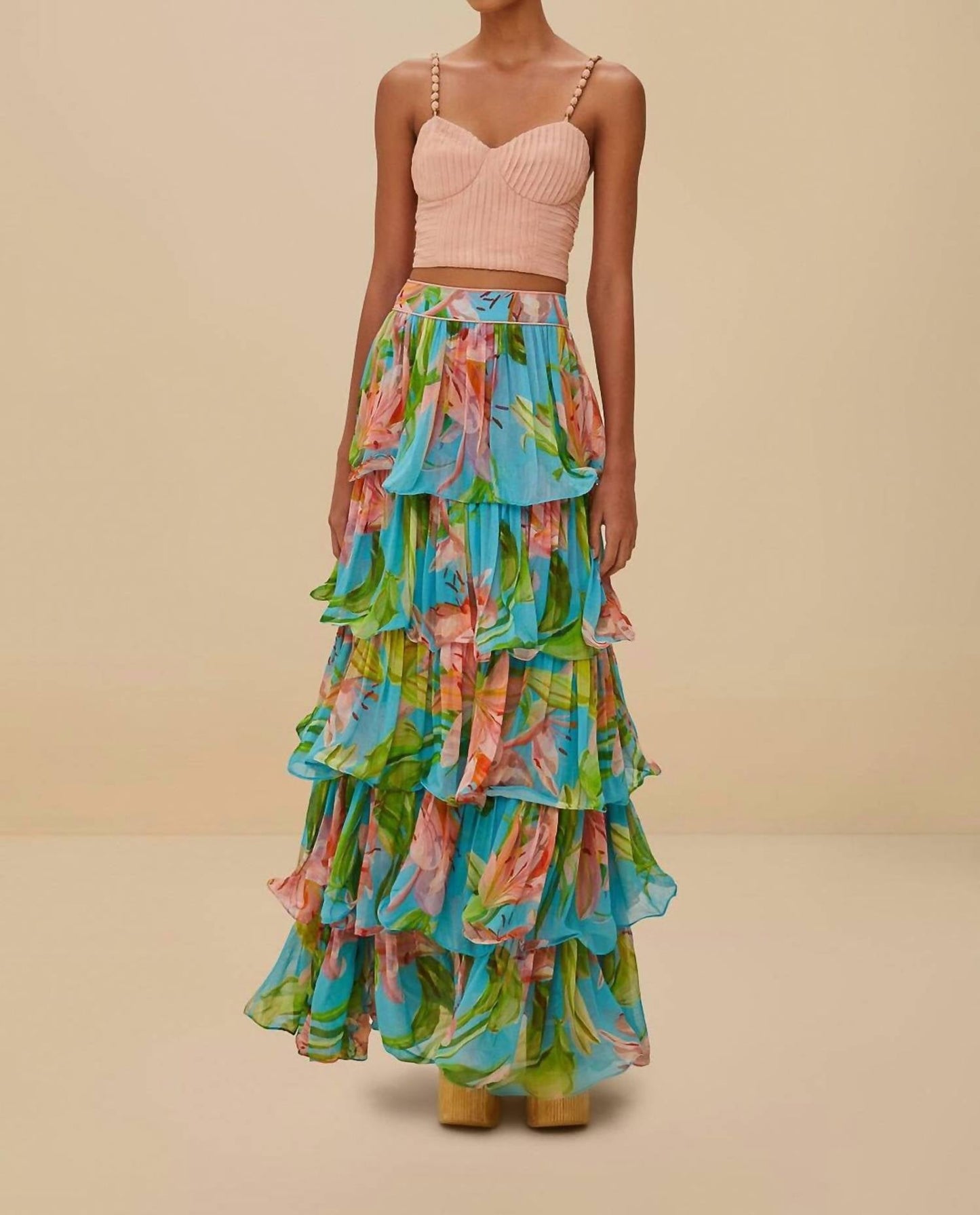 Farm Rio - Bloom Maxi Skirt