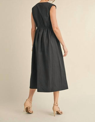Jodifl - Poplin Midi Dress With Pockets