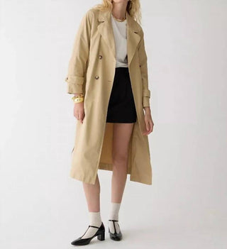J.Crew - Relaxed Heritage Trench Coat In Chino