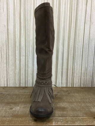 Naughty Monkey - Women's Zarape Fringe Boots