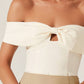 Astr - Off The Shoulder Bow Top