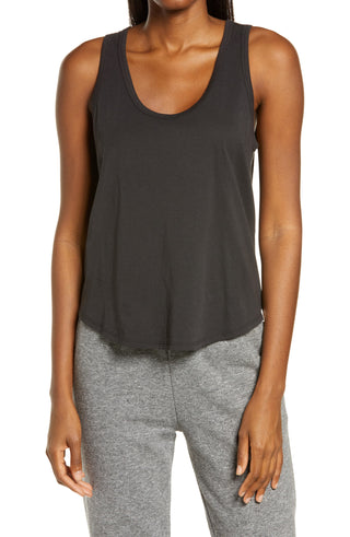 Womens Jason Scott Scoop Neck Tank Size Small  Black