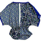 Michael Kors - Women's Paisley Print Satin Dropped Shoulder Blouse