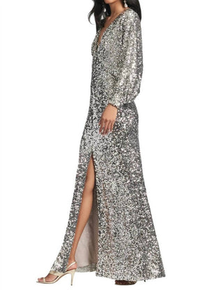 Sachin & Babi - SEQUIN GABBY GOWN