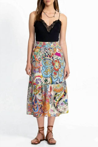 Johnny Was - JANIE FAVORITE SINGLE TIERED SKIRT