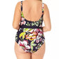 Anne Cole - Belt Scoop One-Piece Swimsuit-Plus