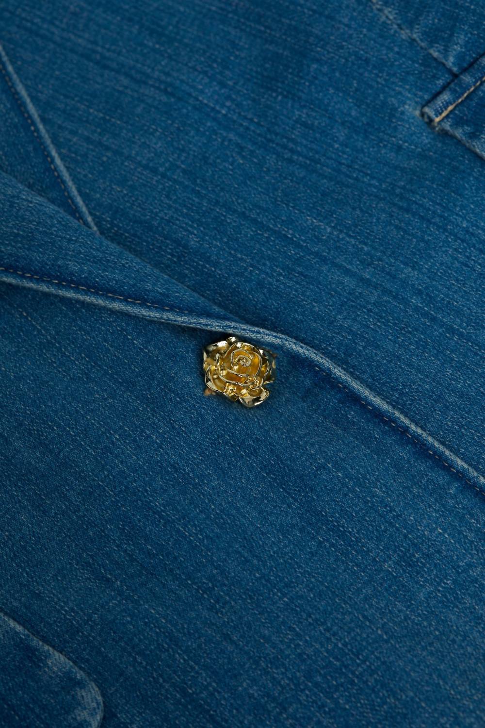 L'Agence - Baldwin Denim Blazer