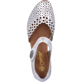 Rieker - Women's Mirjam 53 Casual Leather Mary Jane Shoes